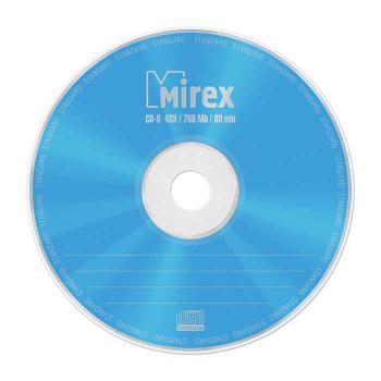 Купить CD-R Mirex 700 Мб 48x, 50 шт., bulk, STANDARD, записываемый CD-диск (UL120051A8T) в Москве