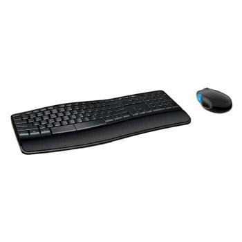 Купить Клавиатура + мышь Microsoft Sculpt Comfort Desktop клав:черный мышь:черный/синий USB беспроводная в Москве