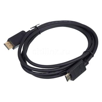 Купить Кабель HDMI (m) DisplayPort (m) 2м черный в Москве