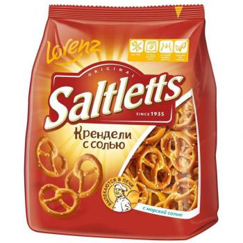 Купить Крендель Lorenz Saltletts с солью 150г/24 в Москве