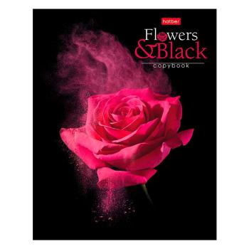  , 5,  , 80 .,      -Flower on black-  
