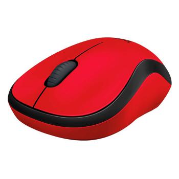Купить Мышь беспроводная Logitech M220 красный оптическая (1000dpi) silent USB (2but) в Москве