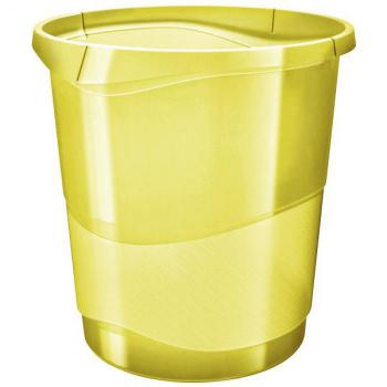 Купить Корзина для мусора Esselte Colour'Ice, 14 л, желтый в Москве