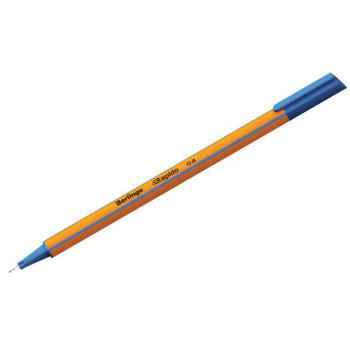 Купить Ручка капиллярная Berlingo "Rapido" синяя, 0,4мм, трехгранная в Москве