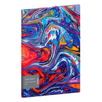 Купить Папка на резинке Berlingo 'Color Storm' А4, 600мкм, с рисунком в Москве