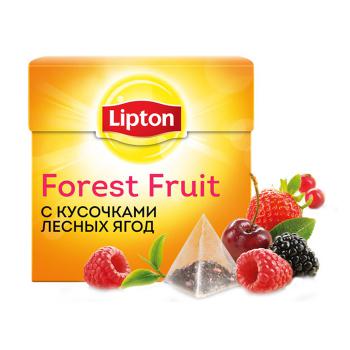 Купить Чай LIPTON Пирамидки Forest Fruit, черный лесные ягоды 1.7гр*20/12 в Москве