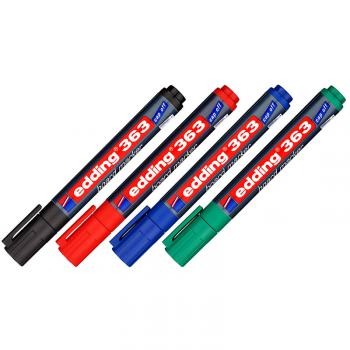 Купить Набор маркеров для доски 4 цвета (толщина линии 1-5 мм) EDDING 363/4S в Москве