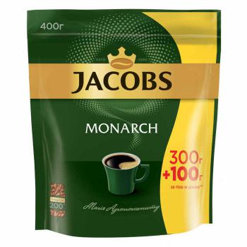Купить Кофе растворимый Jacobs Monarch, 400гр, пакет/6 в Москве