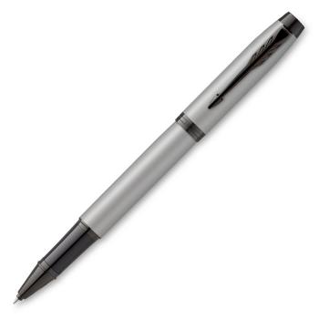 Купить Ручка роллер Parker IM Achromatic (2127751) серый матовый F черные чернила подар.кор. в Москве