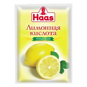 Купить Лимонная кислота HAAS10г/50 в Москве