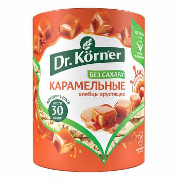 Купить Хлебцы "Dr. Korner"  Кукурузно-рисовые карамельные 90г/20 в Москве