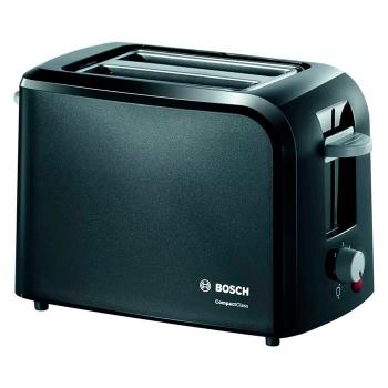 Купить Тостер Bosch TAT3A013 980Вт черный в Москве