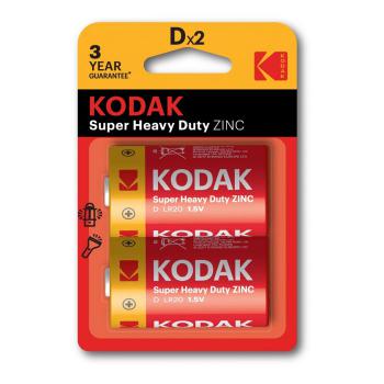   Kodak Super Heavy Duty ZINC R20 BL2  