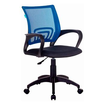Купить Кресло офисное Бюрократ CH-695NLT синий TW-05 сиденье черный TW-11 сетка/ткань крестовина пластик в Москве