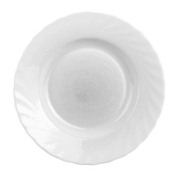 Купить Тарелка суповая Luminarc Трианон стеклянная белая 225 мм (H4123/N5016) в Москве