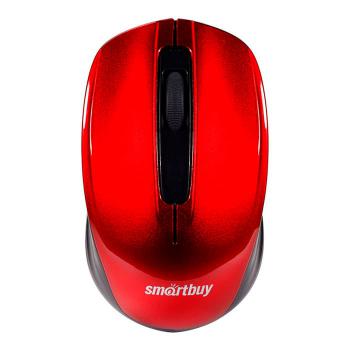 Купить Мышь беспроводная Smartbuy ONE 332, красный, USB, 3btn+Roll в Москве