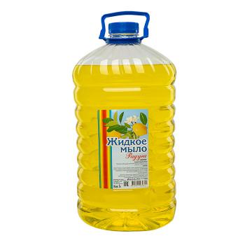 Купить Мыло жидкое 5 литров "Радуга" Лимон ПЭТ в Москве