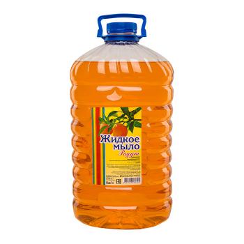 Купить Мыло жидкое 5 л Радуга Апельсин ПЭТ в Москве