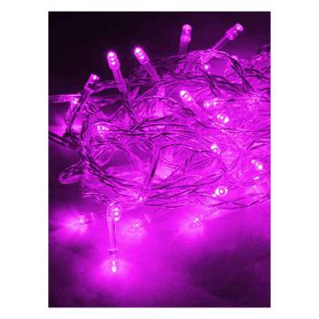 Купить Гирлянда светодиодная "Золотые нити" 50 ламп, 6,5м, линия фиолетовый свет в Москве