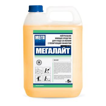 Купить Моющее средство для ручного мытья пола Мега Мегалайт 5 л (концентрат) в Москве