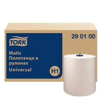 Купить Полотенца бумажные в рулонах Tork Matic 1-слойные 6 рулонов по 280 метров в Москве
