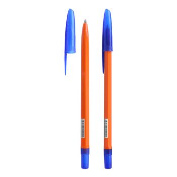 Купить Ручка шариковая "111 Orange", 1,0 мм., /синяя/, оранжевый корпус, СТАММ. в Москве