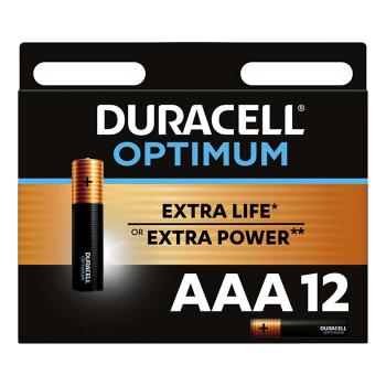 Купить Батарейка Duracell LR03 AAА BL 12 Optimum 12 шт./уп. в Москве