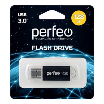    128GB Perfeo,  14, USB 3.0,  metal series, PF-C14B128  