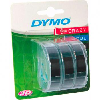 Купить Лента для этикет-принтера DYMO Omega 9 мм /Бело-черный/ в Москве