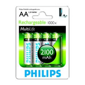 Купить Аккумулятор Philips 1000 АААHR03 BL2 в Москве