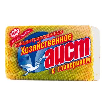 Купить Мыло хозяйственное АИСТ с глицерином 150г в Москве