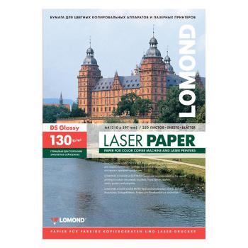 Купить Фотобумага LOMOND Glossy DS Colour Laser Paper, глянцевая, двухсторонняя, А4, 250 л., 130г/м2 в Москве