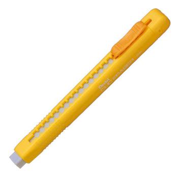 Купить Ластик Pentel Clic Eraser желтый матовый корпус в Москве