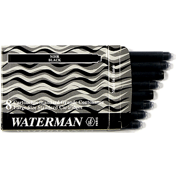 Купить Чернила в картридже З/ч. Waterman Ink cartridge Standard Black (в упаковке 8 картриджей) (52001) в Москве