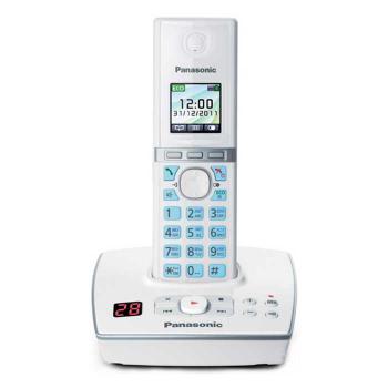 Купить Радиотелефон Panasonic KX-TG8061RUW (белый, автоответчик) в Москве