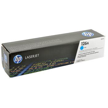 Купить CE311A HP Картридж 126A голубой, для цветных принтеров HP LaserJet Pro CP1025 1000 страниц в Москве