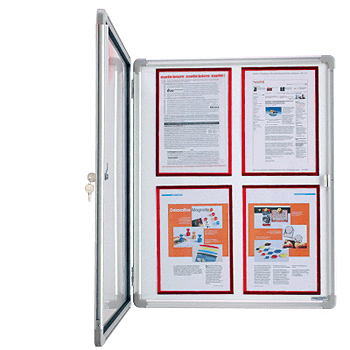Купить Доска-витрина с белой магнитной поверхностью 810х714 мм,6хА4, Magnetoplan ЗАКАЗ в Москве