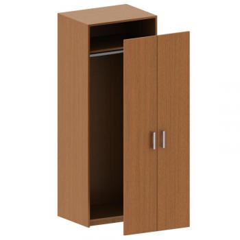 Купить Шкаф для одежды широкий Арго А-307 /орех/ 77х58х200 / (корпус+двери А606+ф) 2 места в Москве
