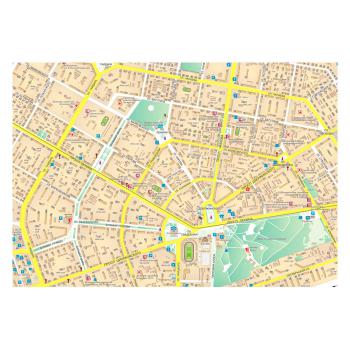 Купить Карта настенная "Дзержинск" в Москве