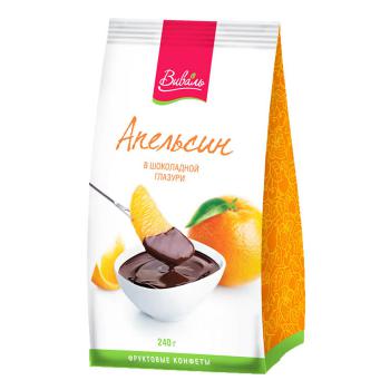 Купить Апельсин в шоколадной глазури фас 240гр /6 в Москве